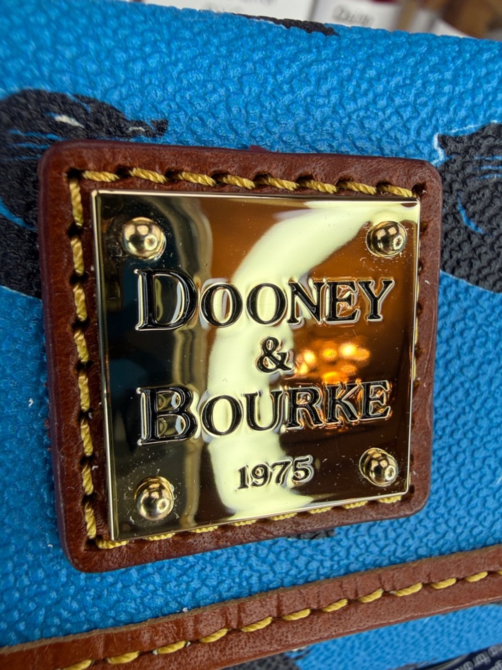 π₯NWT DOONEY & BOURKE - NFL Carolina Panthers Continental Clutch Wallet - S0809 - Picture 6 of 17